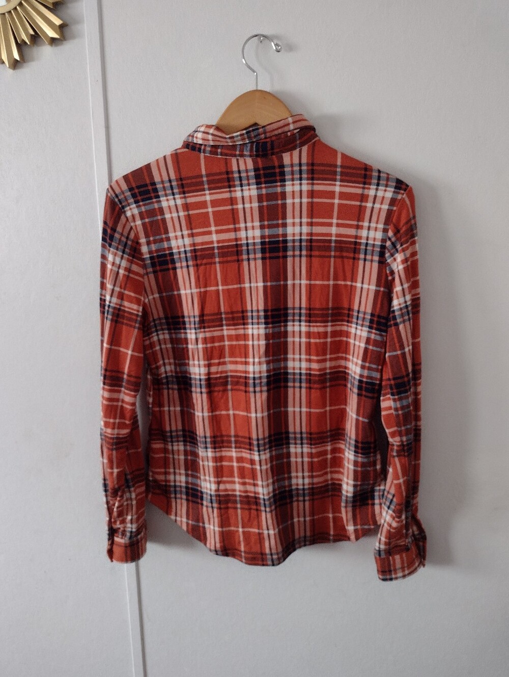 Rue 21 Plaid Womens Shirt Large - Picture 5 of 6